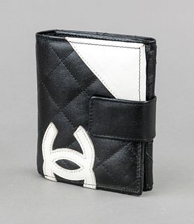 Chanel, vintage wallet, black qu