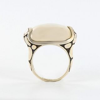 John Hardy Dot Collection Ring 925 Sterling Silver