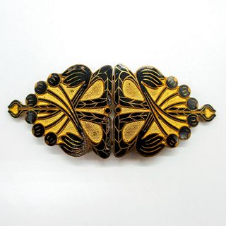 2pc European Brass Decorative Cloak Clasp