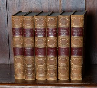 Macaulay Essays, 6 Volumes, 1866