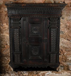 William and Mary Style Hanging Cupboard