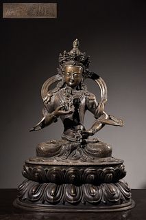 Chinese Bronze Buddha ,Mark "Yongle"