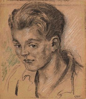 Focke, Wilhelm H. 1878 - Bremen - 1974. 8 fol. Portraits, head and figure studies. 1910s to 1940/