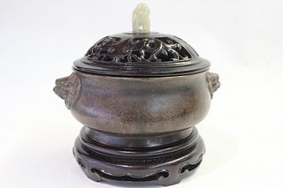 Chinese Bronze Incense Censer