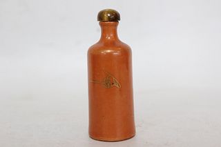 Chinese Glazed Porcelain Snuff Bottle