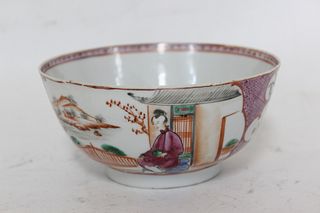 18th.C Chinese Famille Rose Bowl