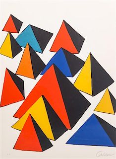 Alexander Calder, (American, 1898-1976), Pyramids