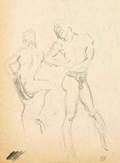 Wilhelm Focke (1878-1974), an artist working in Bremen, studied at the art academies in DÃ¼sseldorf, Munich and Weimar with Ludwig von Hofmann and in 