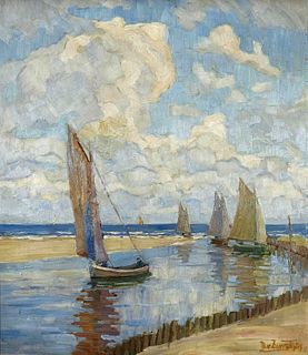 Margarete von Zawadzky (1889-1964), Polish-born Berlin landscape and still life painter, studied with K. Wendel u. A. LÃ¶wenstein at the Berlin Academ