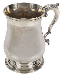George III English Silver Mug