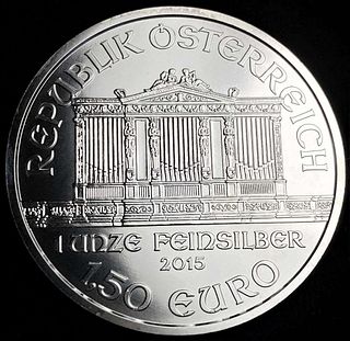 2015 Austrian Philharmonic Silver 1 ozt 