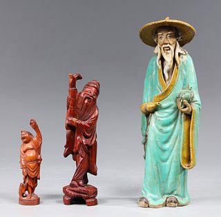 Group of Three Vintage Chinese Figures