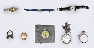 Group of Eight Vintage Watches, Illinois, Sheffield