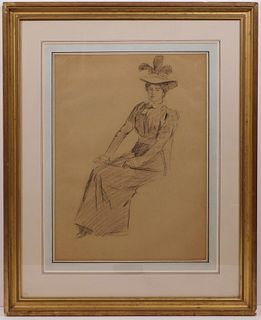 William J. Urquhart: Woman Sitting
