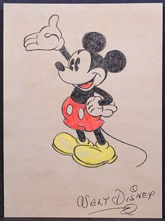 Walter Elias Disney, Attributed/ Manner of: Mickey Mouse