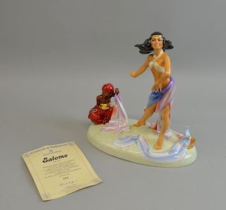 Royal Doulton limited edition figure of 'Salome' (HN3267) modelled by Peggy Davies. Accompanied with certification of authent