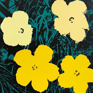Andy Warhol- Silk Screen "Flowers 11.72"