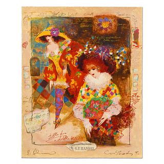 Alexander Galtchansky (1959-2008) and Tanya Wissotzky (1959-2006), Hand Signed Limited Edition Serigraph on Paper with Letter of Authenticity.