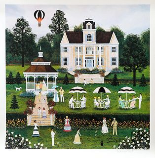 Jane Wooster Scott- Limited Edition Lithograph "Southern Serendipity"