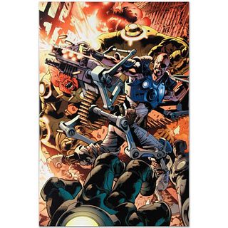 Marvel Comics "Ultimate Doom #1" Numbered Limited Edition Giclee on Canvas by Bryan Hitch with COA.