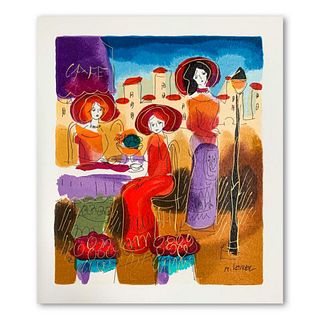 Moshe Leider, Hand Signed Limited Edition Serigraph on Paper with Letter of Authenticity.