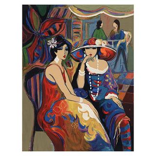 Isaac Maimon, "Friendship" Limited Edition Serigraph, Numbered and Hand Signed with Letter of Authenticity.