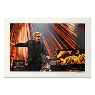 Rob Shanahan, "Elton John" Hand Signed Limited Edition Giclee with Certificate of Authenticity.