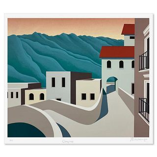 William Schlesinger (1915-2011), "Overpass" Limited Edition Serigraph from an HC Edition, Hand Signed with Letter of Authenticity (Disclaimer)