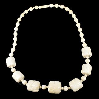 Chinese Round Beaded Necklace