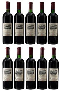 Ten Bottles 1995 Barons de Rothschild (Lafite) Los Vascos Reserve