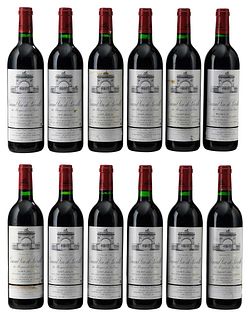 12 Bottles 1996 Chateau Leoville Las Cases