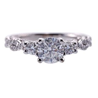 Verragio 18k Gold Diamond Engagement Ring 