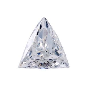 GIA 0.61ct J SI1 Triangular Brilliant Diamond