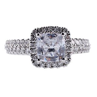 Michael M 18k Gold Diamond Engagement Ring Setting
