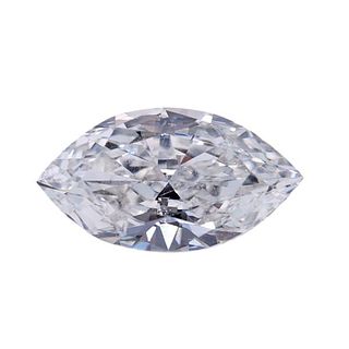 GIA 0.44ct G SI2 Marquise Diamond 