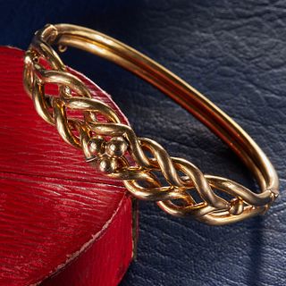 VICTORIAN KNOT/KEEPERS BANGLE
