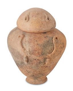 A Chimila ceramic urn