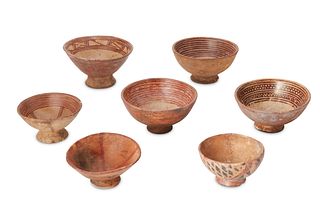 A group of Carchi or Capuli ceramic bowls