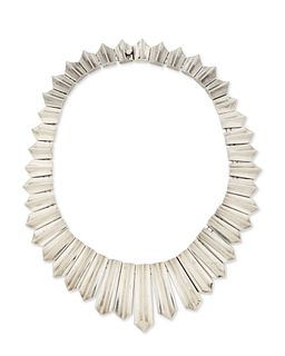An Antonio Pineda silver link necklace