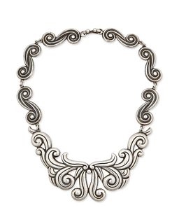 A Los Castillo silver necklace