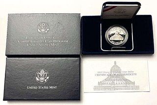 2000 Library of Congress Commemorative Proof Silver Dollar