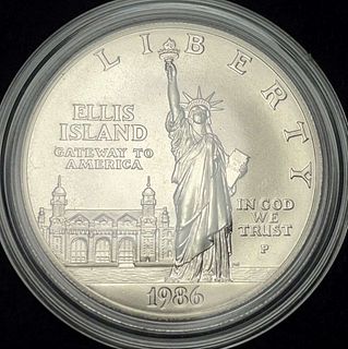 1986 Statue of Liberty Silver Commemorative Dollar