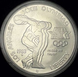 1983 Olympic Silver Commemorative Dollar