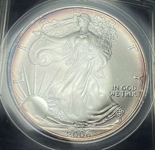 2006 American Silver Eagle ANACS MS69
