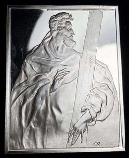 Saint Philip "El Greco" Proof 600 Grains Sterling Silver Bar