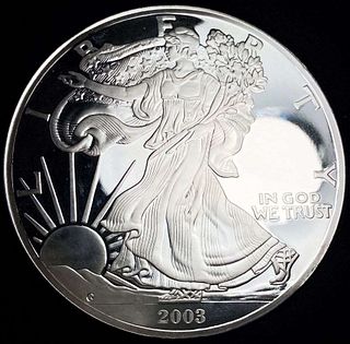 Giant Half Pound Proof 2003 American Silver Eagle Design