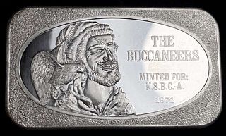 The Buccaneers United States Silver Corporation 1 ozt .999 Silver Bar