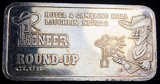 Pioneer Round-Up Club .999 Silver 5 ozt Bar