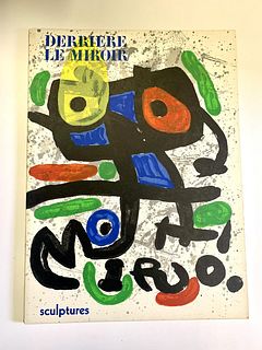 Joan Miro Refrance Book with many color lithographs inside