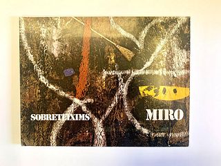 Joan Miro Paperback "Miro Sobreteixims"